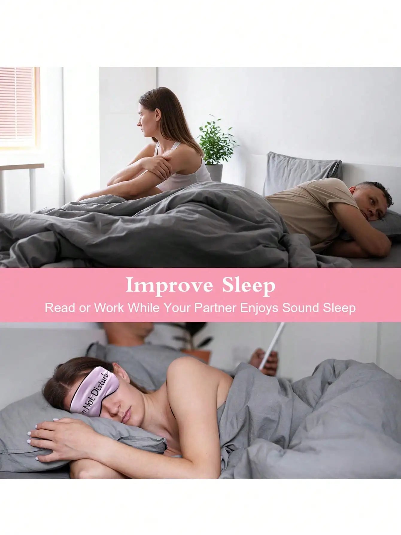 Silk Sleep Mask with Herbal Lining