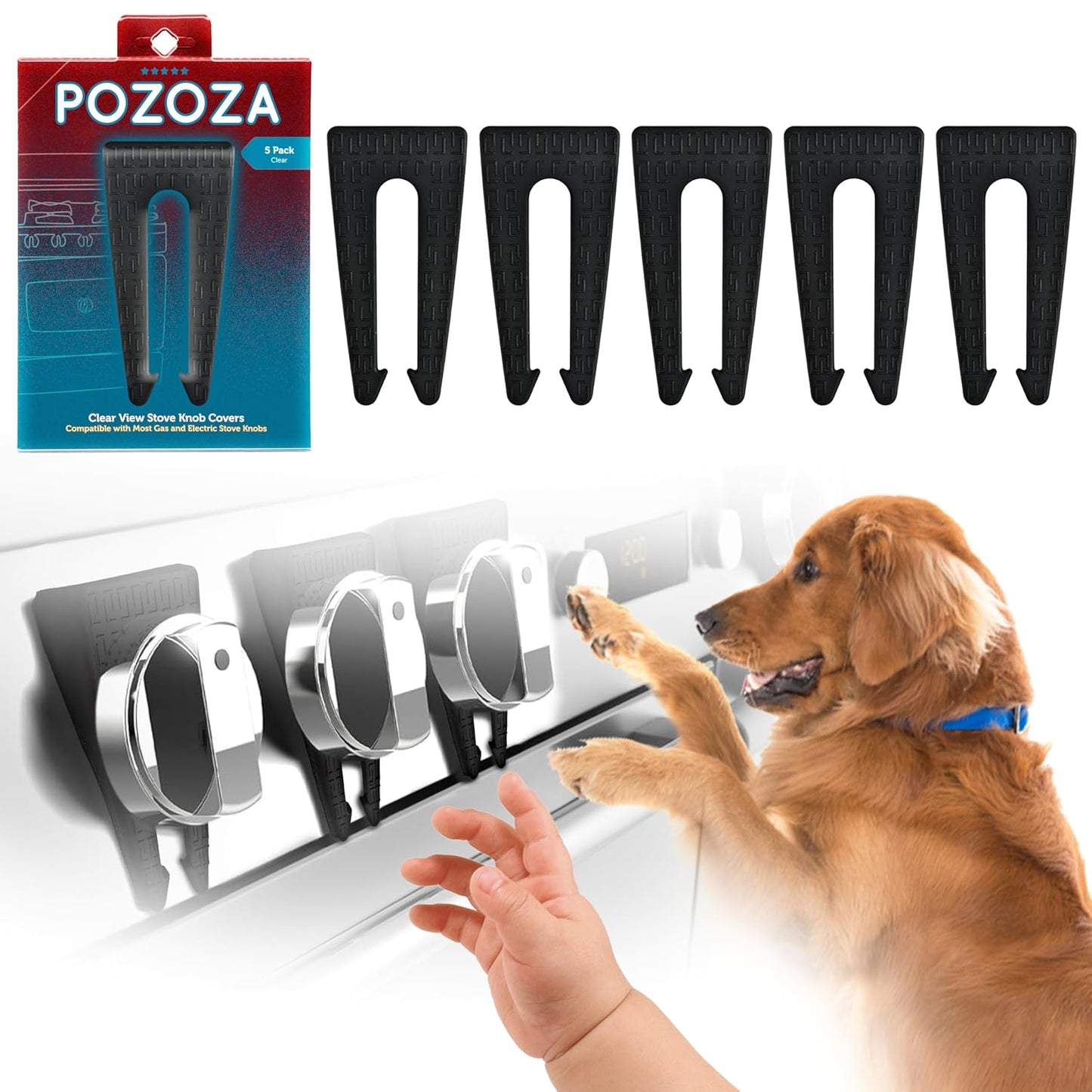 Child Safety Stove Knob Covers