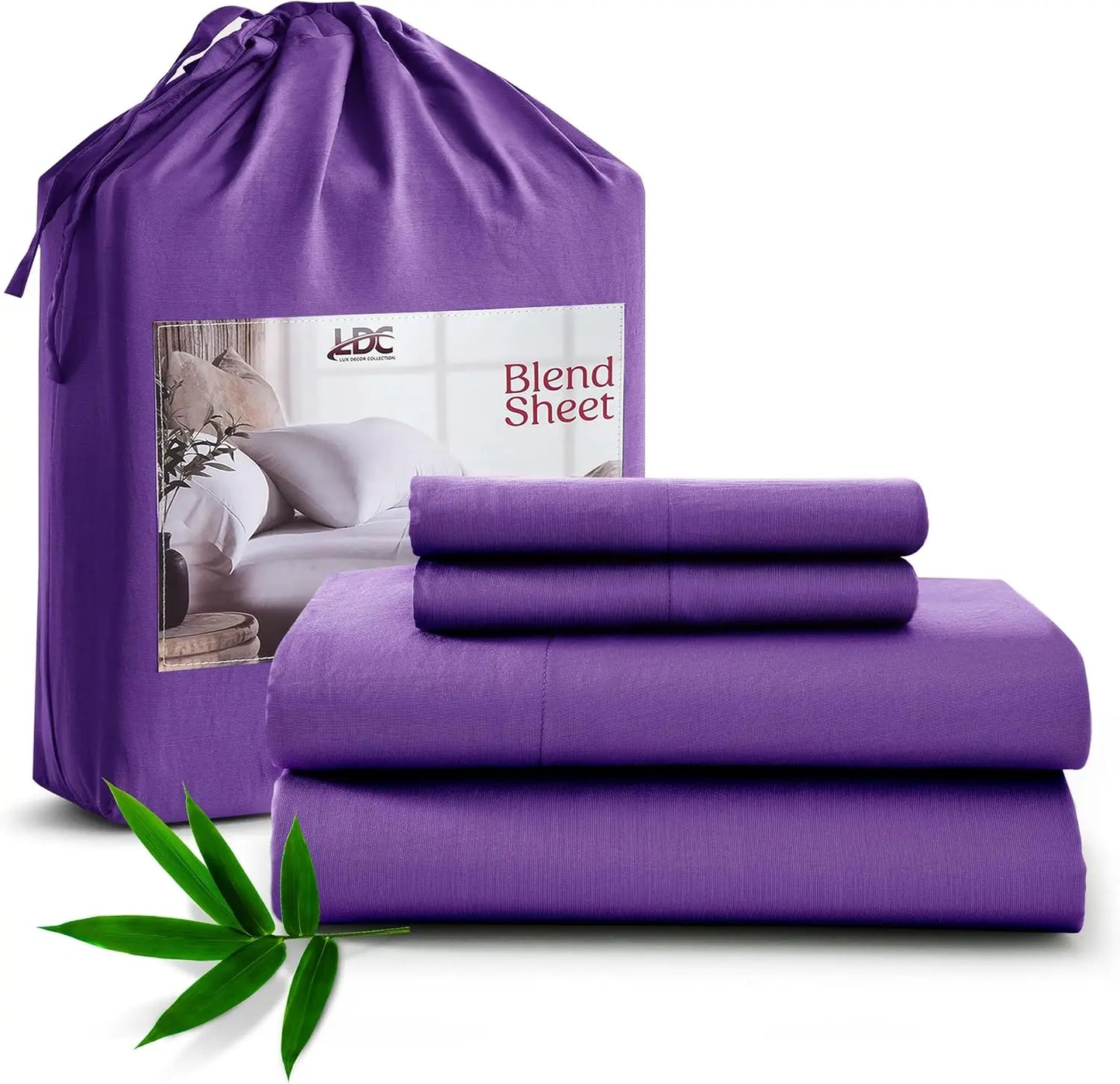 Bamboo Sheet Set — 4-Piece Cooling Bedding