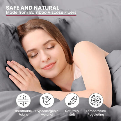 Bamboo Sheet Set — 4-Piece Cooling Bedding