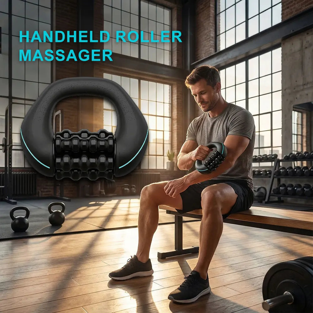 Rolling Percussive Massager | Deep Tissue Recovery & Whole Body Relief