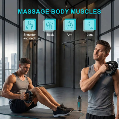 Rolling Percussive Massager | Deep Tissue Recovery & Whole Body Relief