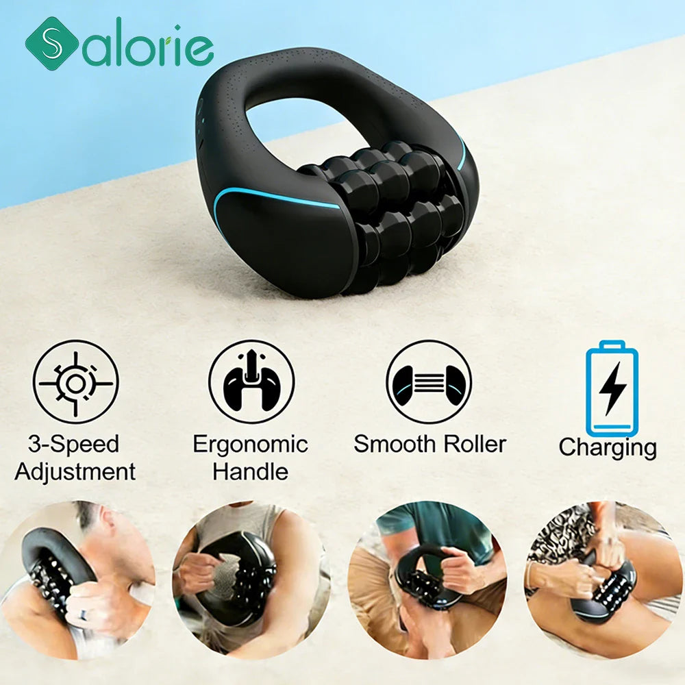 Rolling Percussive Massager | Deep Tissue Recovery & Whole Body Relief