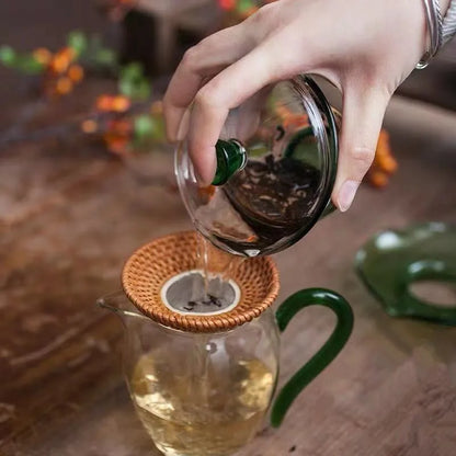 Bamboo Tea Infuser Set