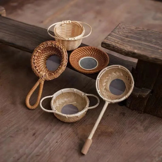 Bamboo Tea Infuser Set