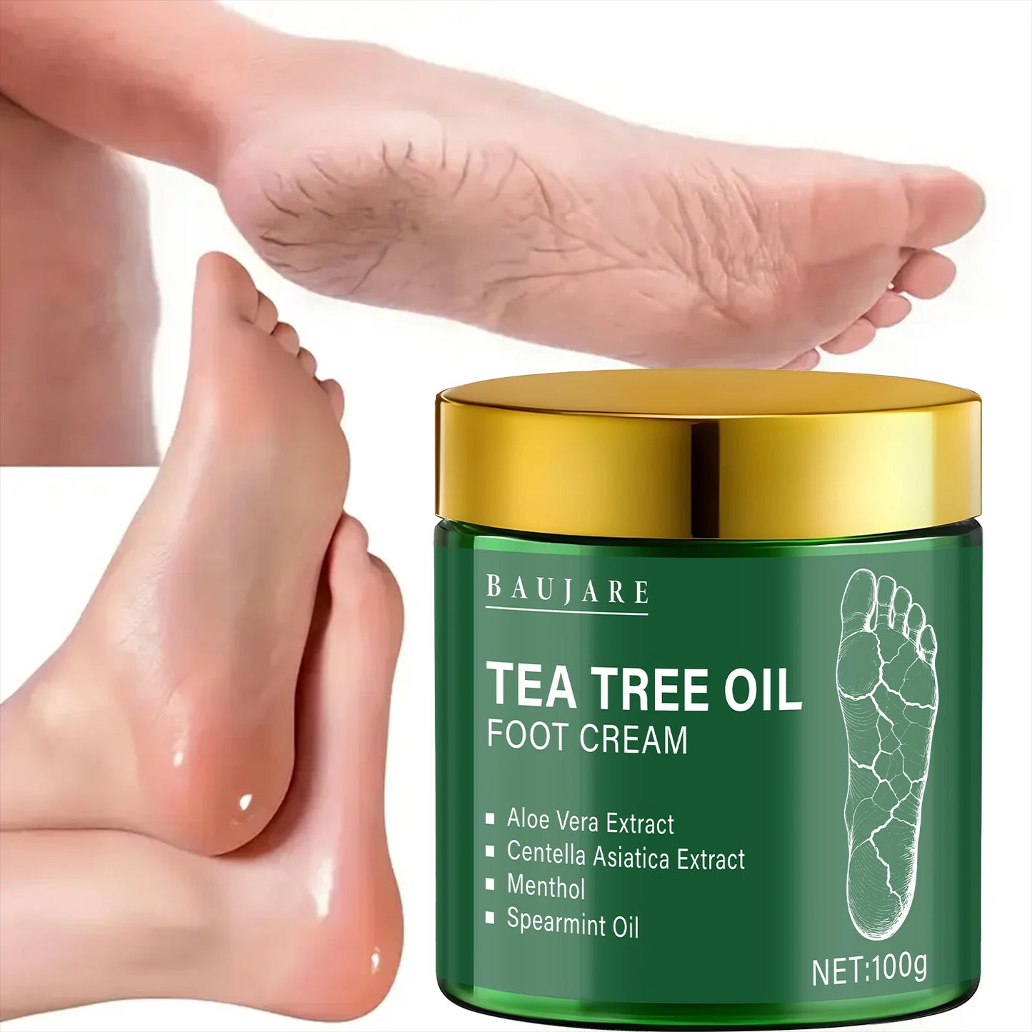 Herbal Foot Balm — Warming Ginger Cream