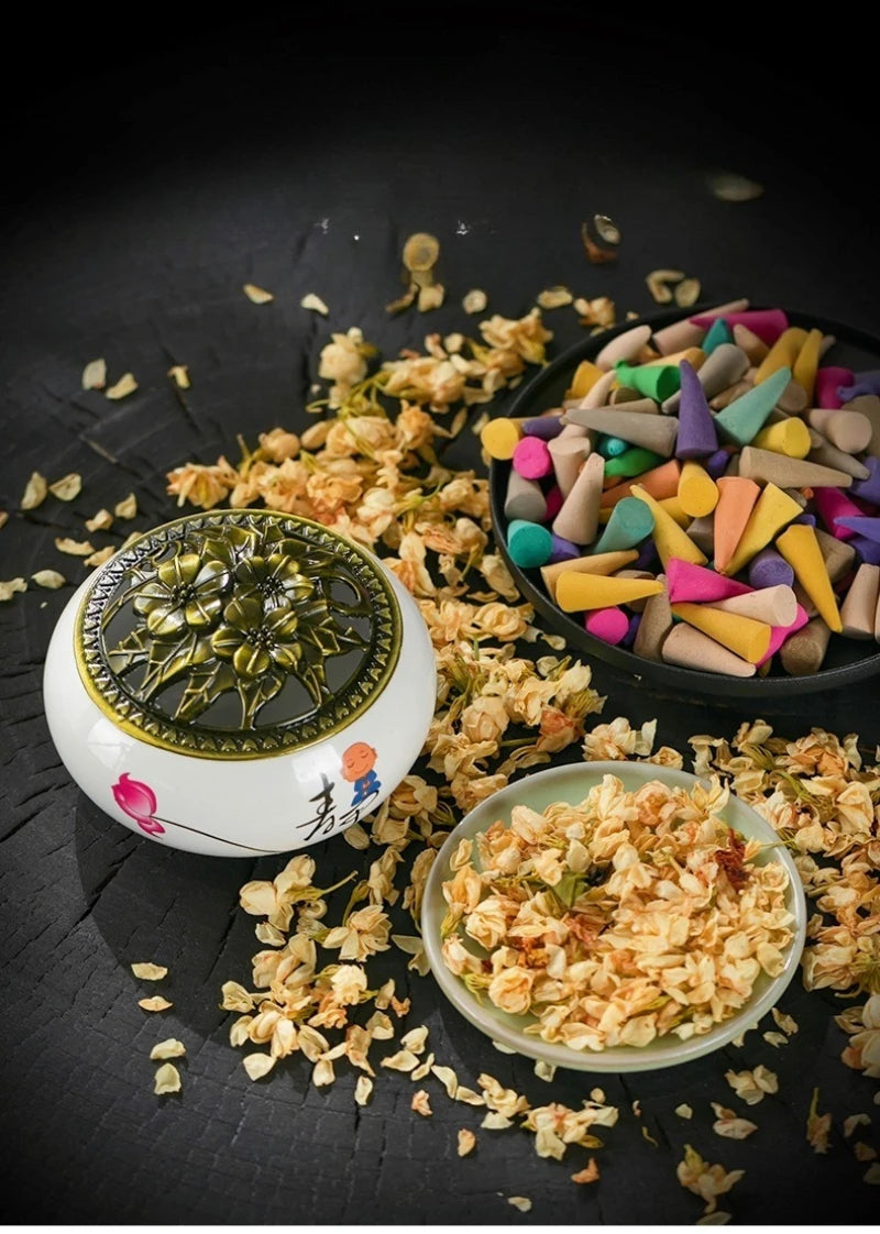 Herbal Incense Cones — Calm Set
