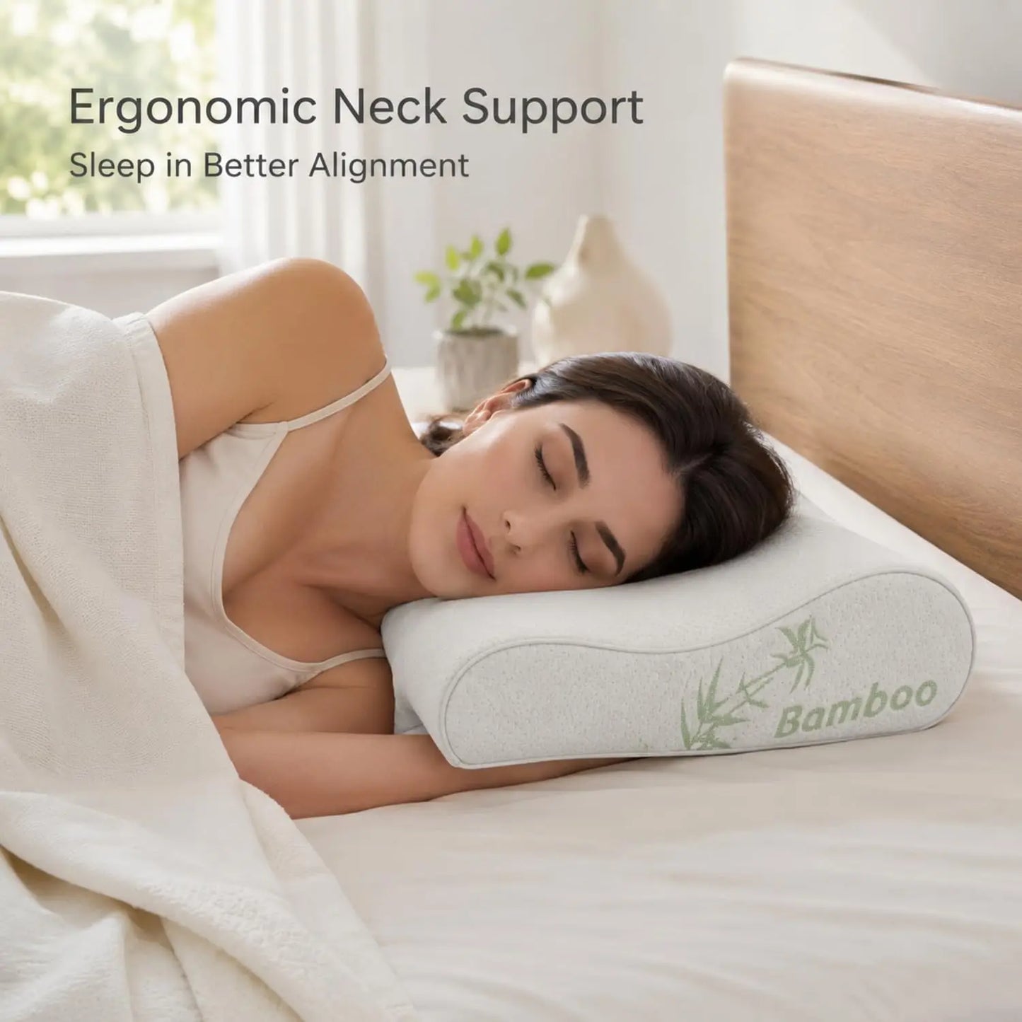 Adjustable Memory Foam Bed Wedge Pillow