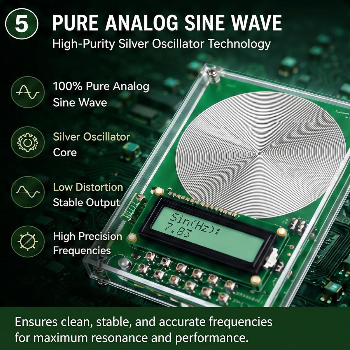 SleepVanta™ 7.83Hz Deep Sleep & Mind Calming Device