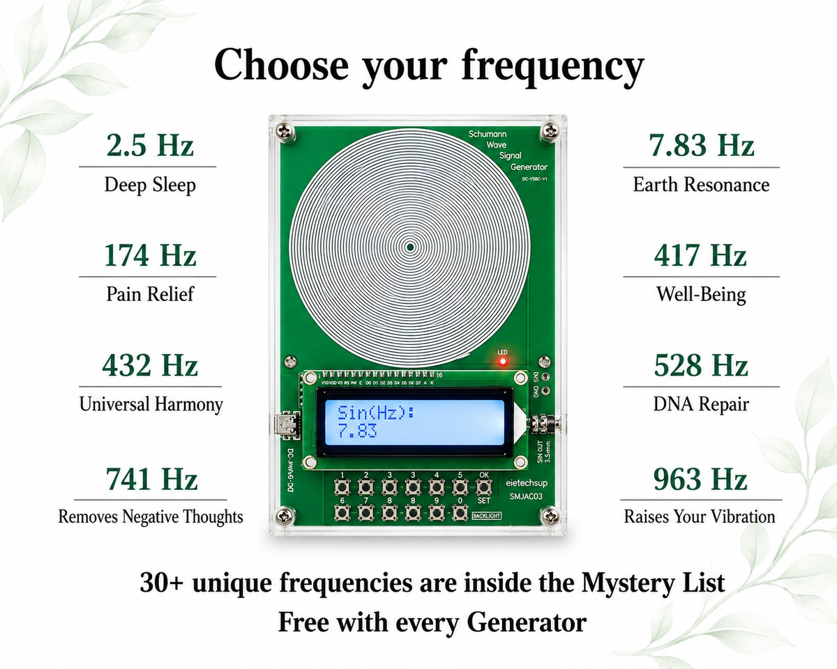 SleepVanta™ 7.83Hz Deep Sleep & Mind Calming Device