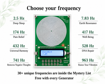 SleepVanta™ 7.83Hz Deep Sleep & Mind Calming Device